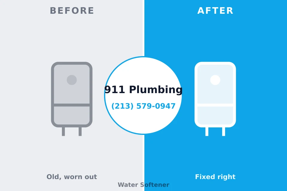 Before and after: plumbing repair Wanchese, NC